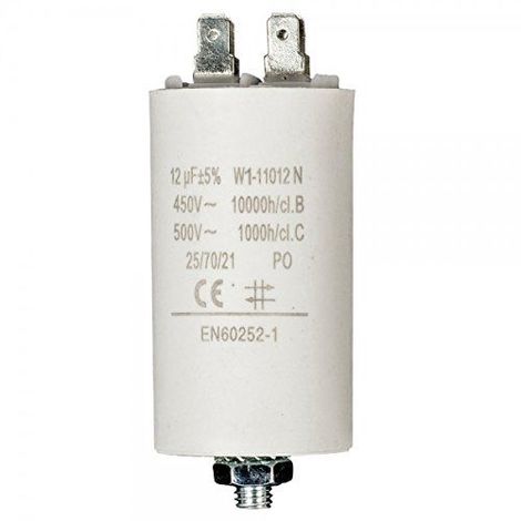 Condensador de Arranque Motor 22 uf 450v