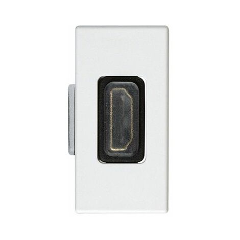 Conector HDMI v1.4 medio elemento Simon 27 Play Blanco