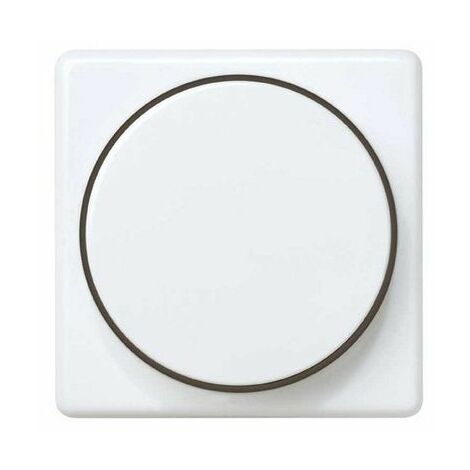 Tapa boton regulador electronico Simon 27 Play  Blanco