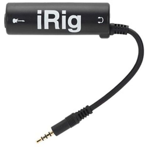 Adaptador guitarra iRig  Negro (1/5)