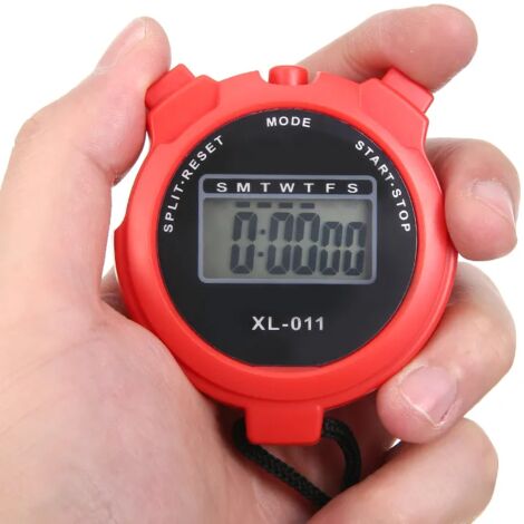 Cronometro deportivo digital XL-001 Rojo (1/4)