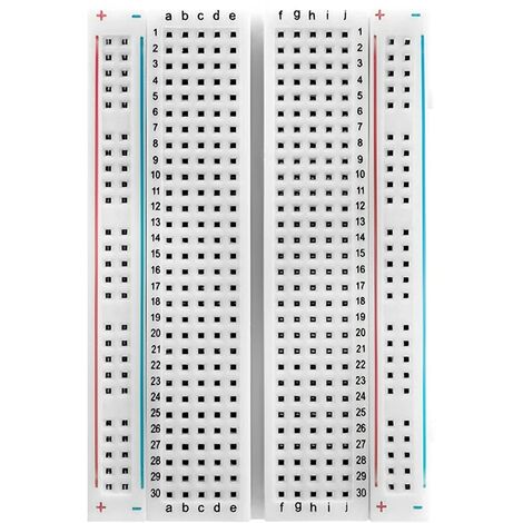 Placa de Conexiones 400 Contactos sin soldadura  Blanco (1/5)