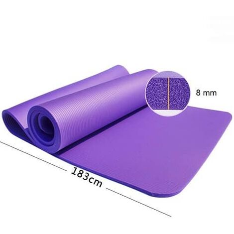 Toalla Yoga Antideslizante Violeta - PVC