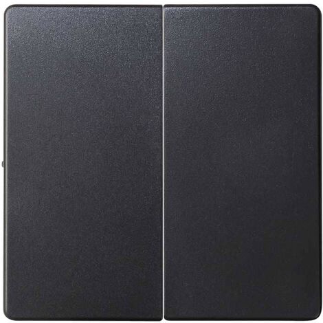 Tecla doble interruptor conmutador Simon 82  Negro