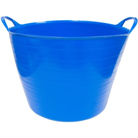 Capazo uso alimentario de plastico 42 Litros Azul (1/3)