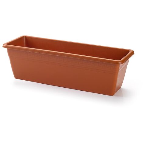 Jardinera plastico 50 cm Marron (1/4)