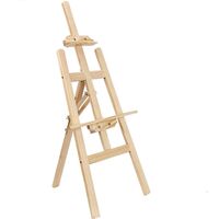 Caballete madera de pintura para suelo 70 cm