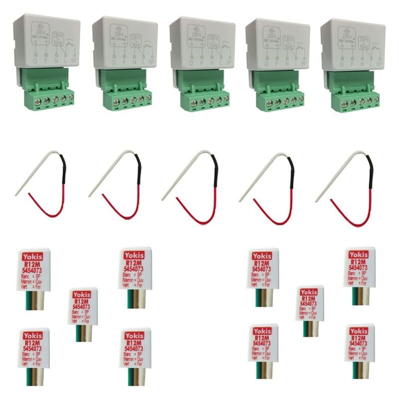 Control Persiana Empotrado 24V DC 2A 10A