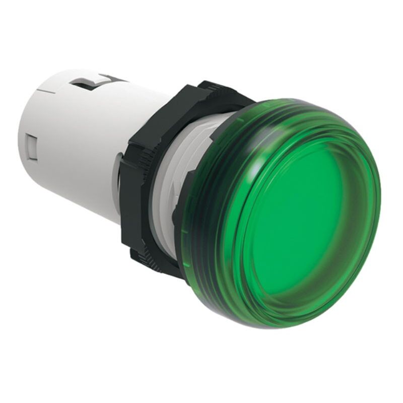 Indicador luminoso monobloque Lovato LED verde 230V LPMLM3