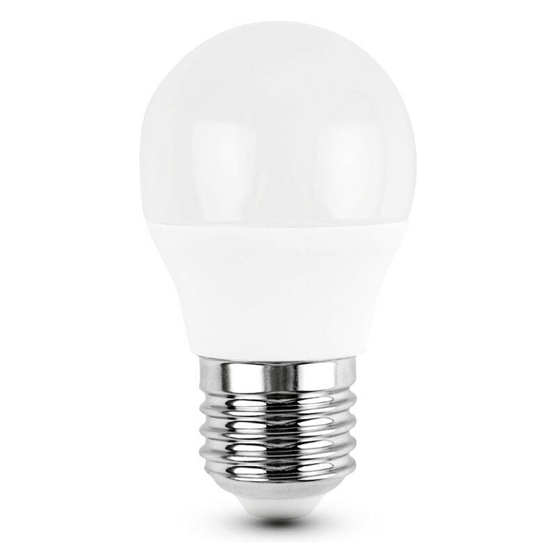 Bombilla LED esférica Duralamp 5W 3000K E27 accesorio CP4535W7F