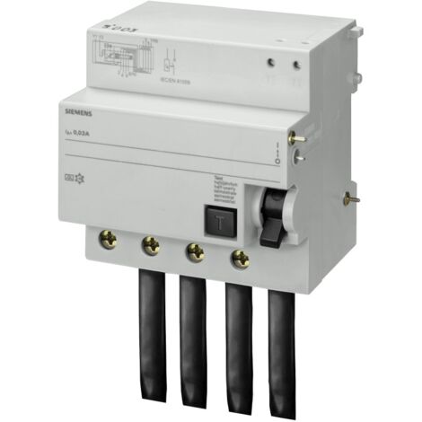 Siemens bloque diferencial 4p 300ma ac tipo 80-100a 5sm2647-0