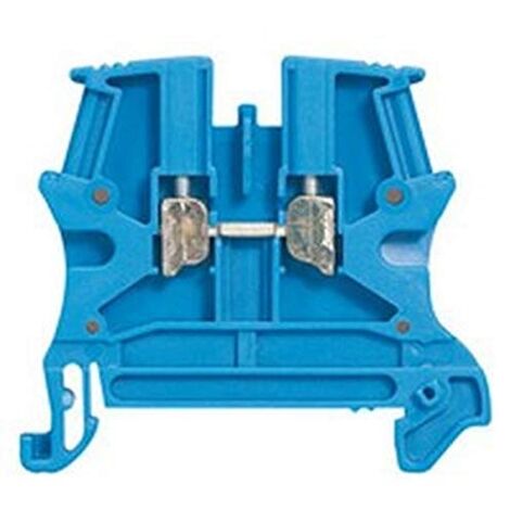 Abrazadera Legrand 35mmq conexión DIN color azul 037105