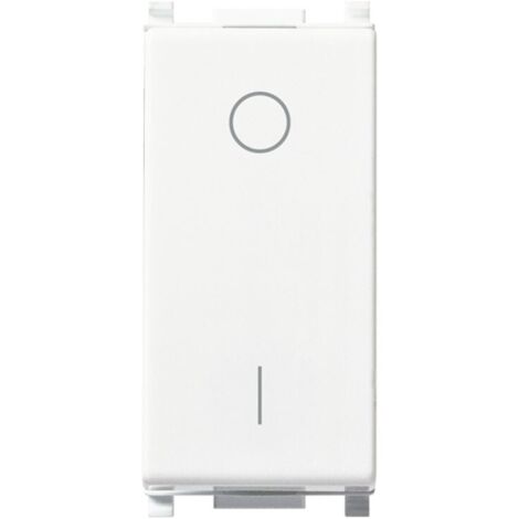 Vimar Plana 2P 16AX 250V 1M interruptor bipolar Blanco 14015