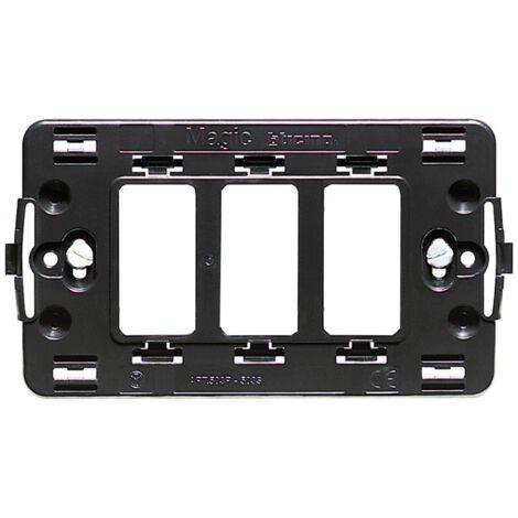Bticino Magic soporta 3 módulos 503R