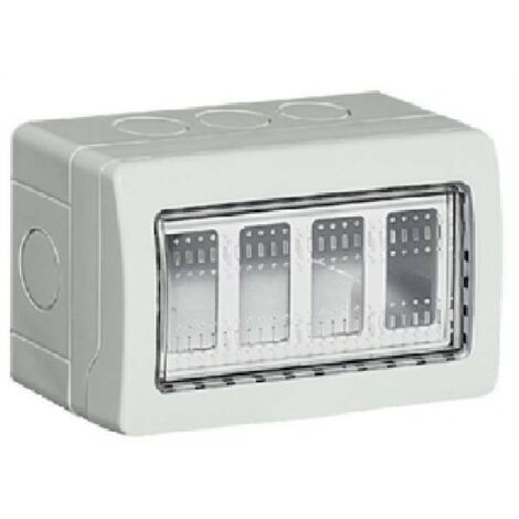 Carcasa Bticino IP55 4 módulos 25504