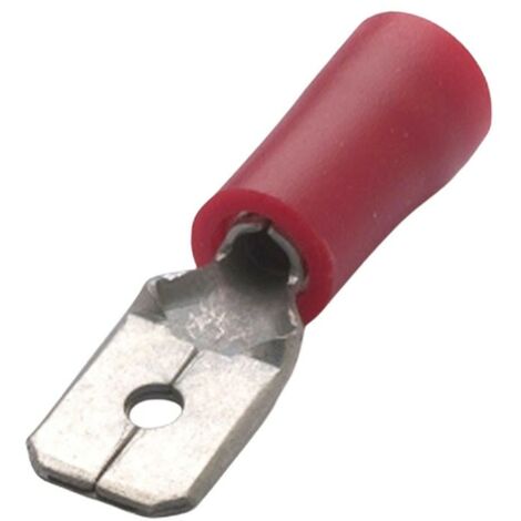 Terminales de cuerda BM preaislada macho PVC 1,5mm diámetro 4 100 piezas 00180 (1/2)