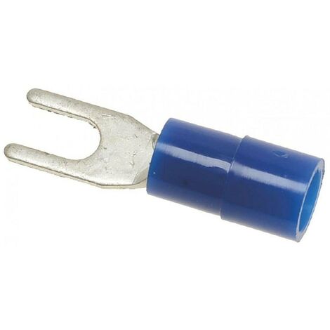 Terminales de cuerda BM con horquilla PVC 2,5mm diámetro 5 100 piezas 00226