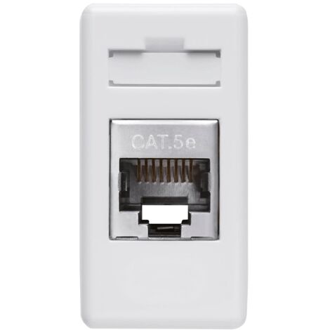 Toma de datos sistema Gewiss UTP categoría 5E RJ45 GW20271