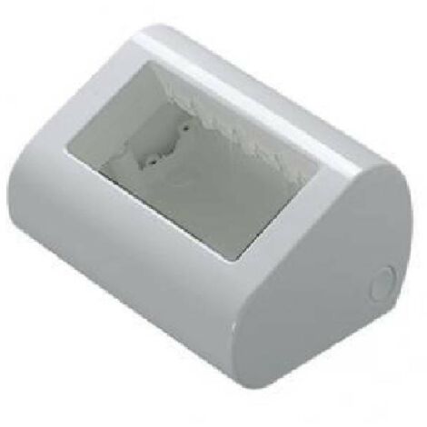Contenedor de mesa Gewiss 4 plazas blanco GW24018