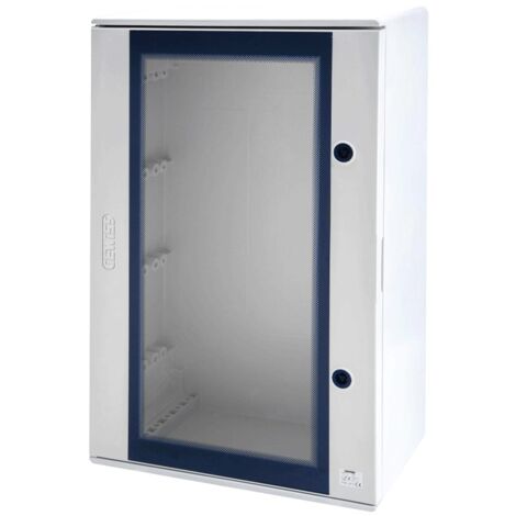 Centralita mural Gewiss con puerta transparente 405x500x200 IP66 GW46203F
