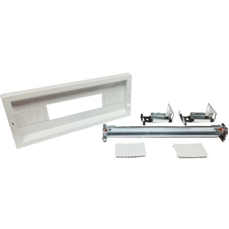 Panel din con ventana de 18 módulos Gewiss GW46421F