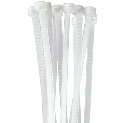 Bridas de nylon Etelec blancas 430x4,5 FB43045