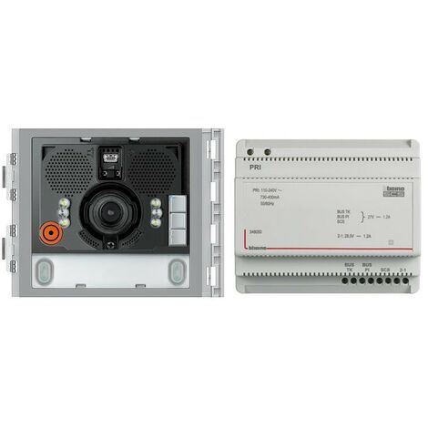 Kit de intercomunicador de audio y video del condominio Bticino Sfera 360001