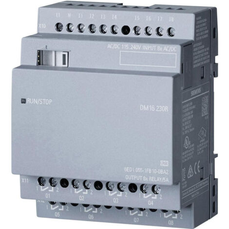 ¡Módulo de expansión Siemens LOGO DM16 230R 6ED10551FB100BA2