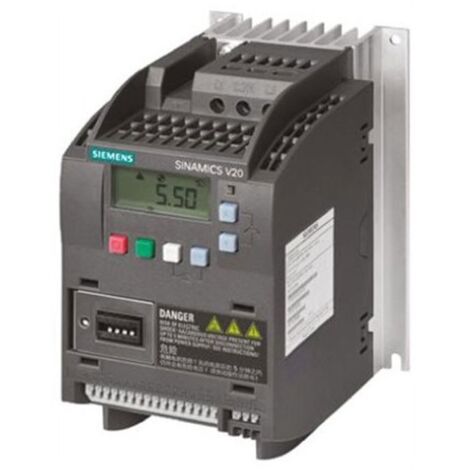 Convertidor de frecuencia Siemens SINAMICS V20 2,20KW 6SL32105BE222CV0