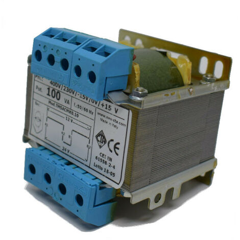 Transformador de la CTA-de dos Hilos de seguridad 100VA 230-400/12+12 TMSACMK0.10