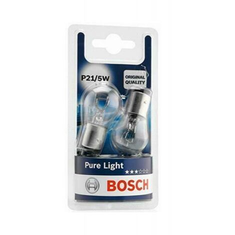 Bombillas de Bosch P21/5W de doble filamento para la parada automática 1194