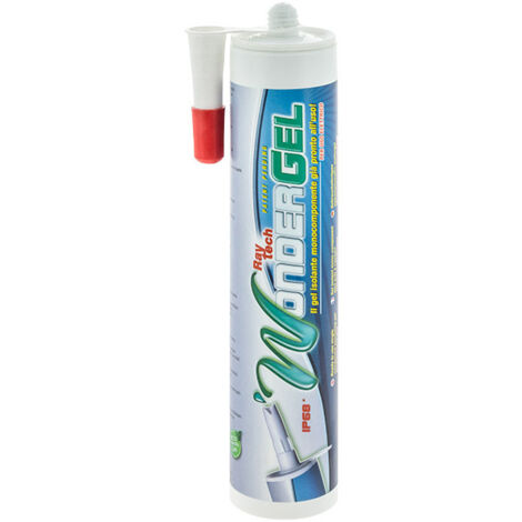 Raytech gel fluido aislante monocomponente en cartucho para cables 280 ml WONDER