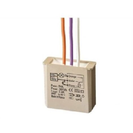 Urmet Yokis MTR500E Relé electrónico paso a paso con neutro 5454050