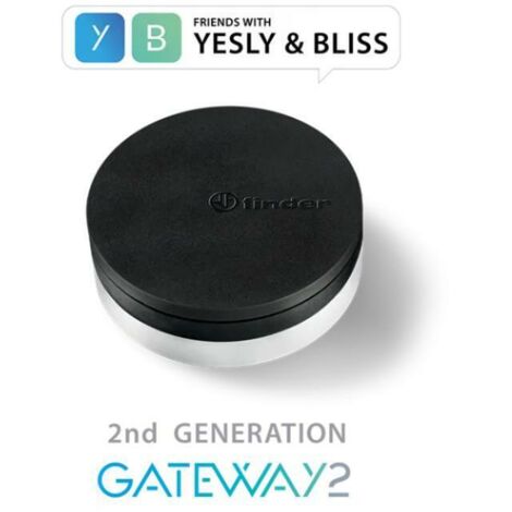 Finder gateway wifi yesly 2da generaciÓn 1y.gu dispositivo para voz o control remoto negro 1ygu005 1ygu0051