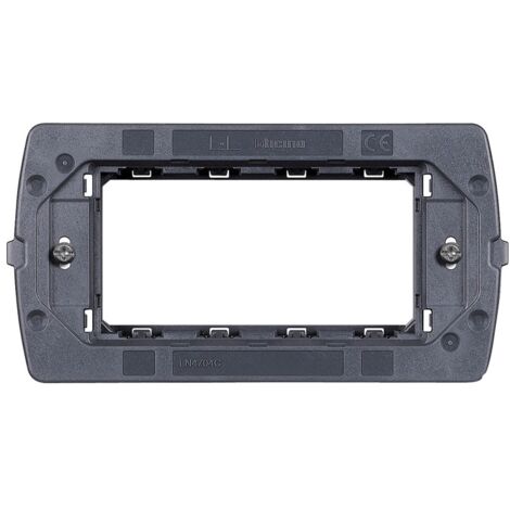 Bticino soporte 4 módulos para placas AIR LN4704C