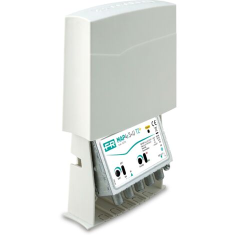 Amplificador De Poste Fracarro 2 Entradas Bandas III+DAB,UHF 22/42db 223754