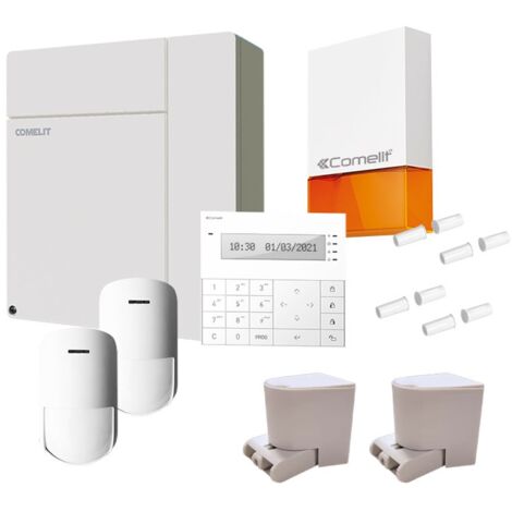 Kit de alarma antirrobo Comelit con central VEDO34 KITVEDO34KB