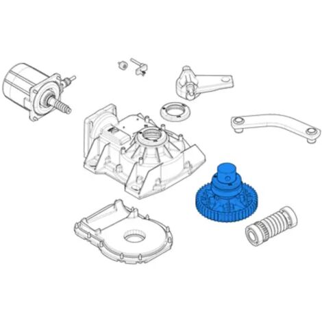 Eje Lento Came para Motores Serie FROG 119RIA015 (1/3)