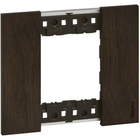 SANDASDON Placca Quadra 4M Titanio Compatibile Con Con Bticino Living