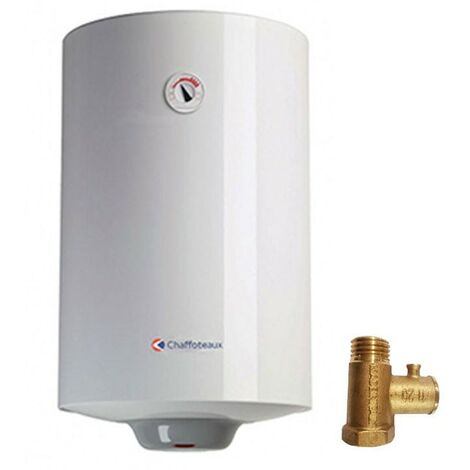 Calentador de agua eléctrico vertical Chaffoteaux CHX EVO EU 80/5 litros 3201150 (1/3)