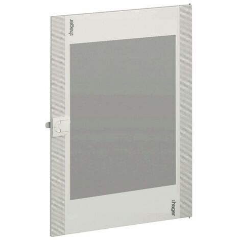 Puerta de cristal transparente Hager 700X500mm para pantallas Vega D FD42LN FD42TN