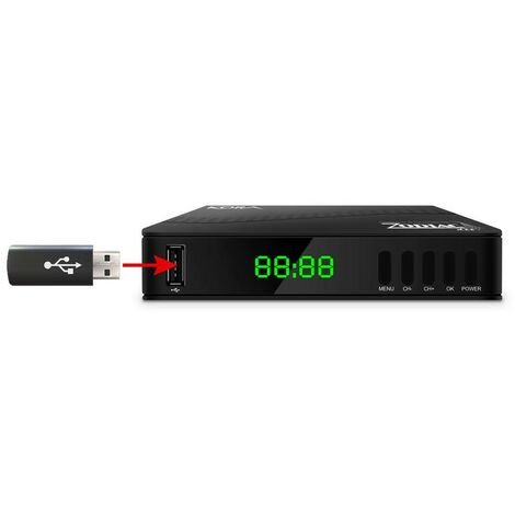 DECODIFICADOR DIGITAL TERRESTRE DVB T3 HD 4K DOLBY H.265 USB SCART LAN  Q-DV800