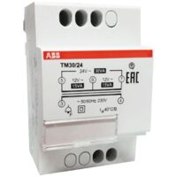 Transformador de tensión ABB para timbres 12-24V 30VA TM3024