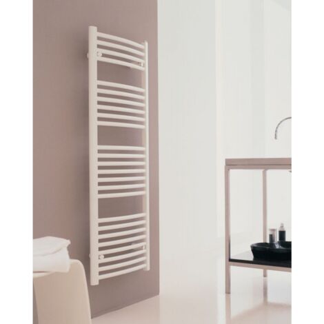 Sèche-Serviettes Eau Chaude 871W ALTERNA Ondéo Vertical Mural Blanc - 1769933