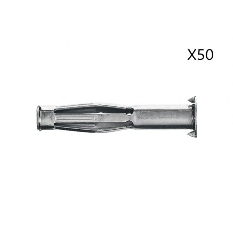Chevilles placo sans vis HM 5x65, 50 piéces