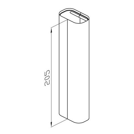 Lot de 10 Couvercles Caches-Tuyaux WEMEFA Pour Support Super-Standfix-Plus SSPK-N 35X10mm Blanc - 10-826-10 - NEUF