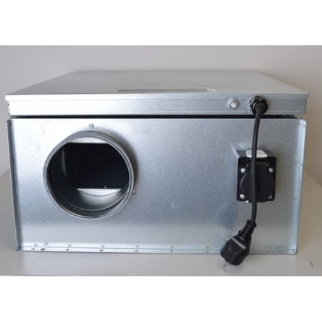 [JAMAIS UTILISE] Caisson Ventilation Insonorisé en Acier SYSTEMAIR Silencieux Moteur AC - KVKE125