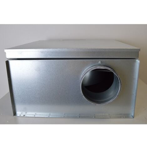 [JAMAIS UTILISE] Caisson Ventilation Insonorisé en Acier SYSTEMAIR Silencieux Moteur AC - KVKE125