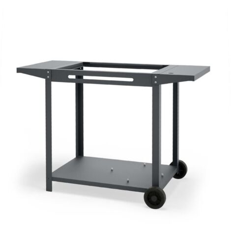 [JAMAIS UTILISE] Desserte Extérieure Chariot pour Plancha LE MARQUIER Adela Bleu - CPTF260E27V2