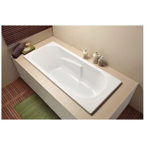 [JAMAIS UTILISE] Baignoire Rectangulaire à Encastrer MB EXPERT Transat II en Toplax Blanc 170x75cm - 1413456